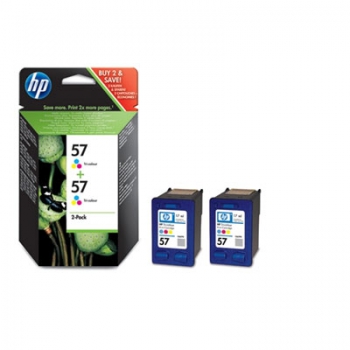 HP C9503AE / Nr 57 Tinte Color ( Doppel Pack)