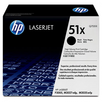 HP Q7551X / 51X Toner Black