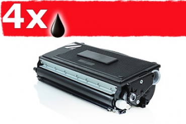 Alternativ zu Brother TN-3060 Toner Black Spar-Set (4 St