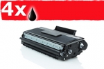 Alternativ zu Brother TN-3130 / TN-3170 Toner Black Spar Set (4 St