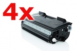 Alternativ zu Brother TN-6600 Toner Black Spar-Set (4 St